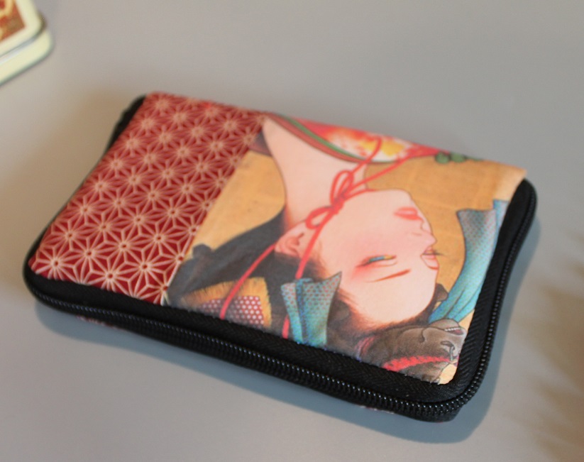 5.5\" zippered Cards and coins wallet - special8